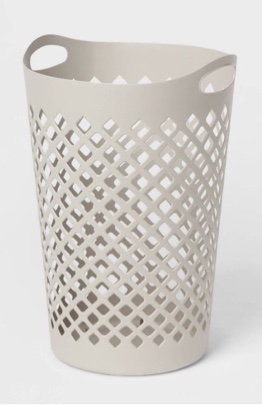 Case Pack of 6 2.2bu Flexible Laundry Hamper Gray - Brightroom™