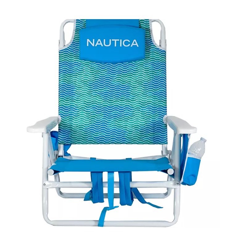Nautica NTBC23HIS Portable Beach Chair, Bayside 