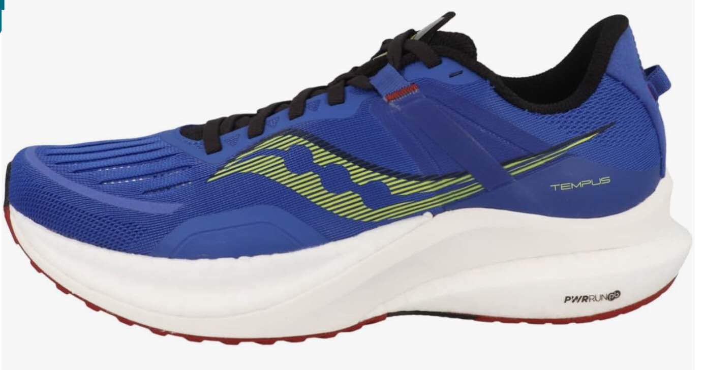 Saucony Tempus Men's Running Shoes Blue Raz/Acid Size 10 Width D - Medium