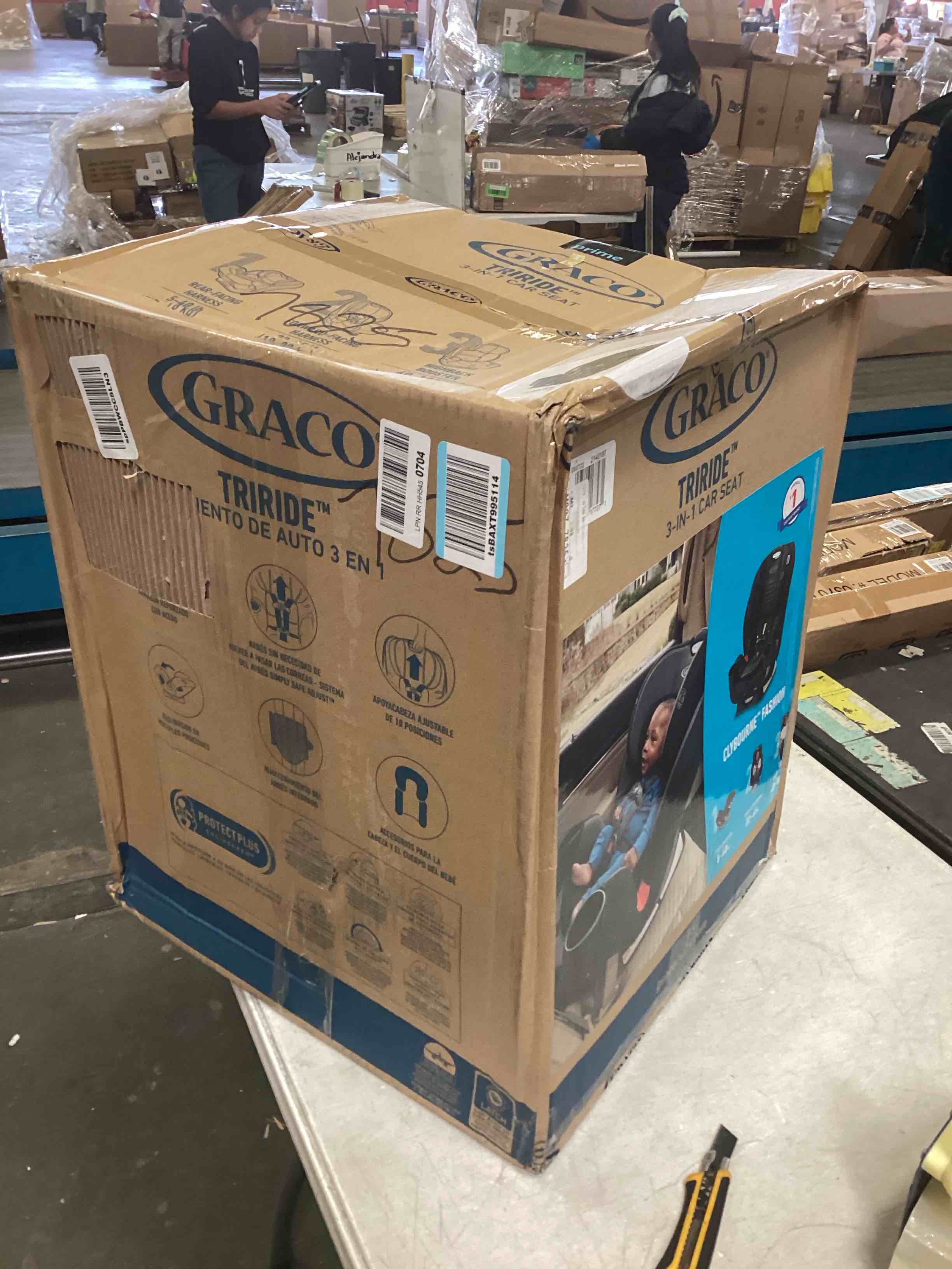 Graco TriRide 3 in 1 Car Seat 3 Modes of Use from Rear Facing to