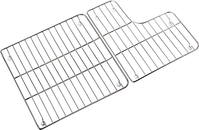 KOHLER 6449-ST Sink Racks for Whitehaven K-5826 and K-5827 Sinks, Stainless Steel