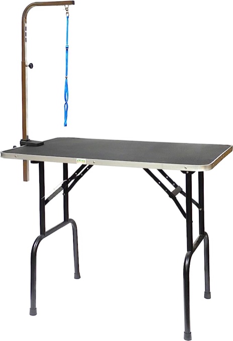 Go Pet Club Pet Dog Grooming Table with Arm, 30-Inch