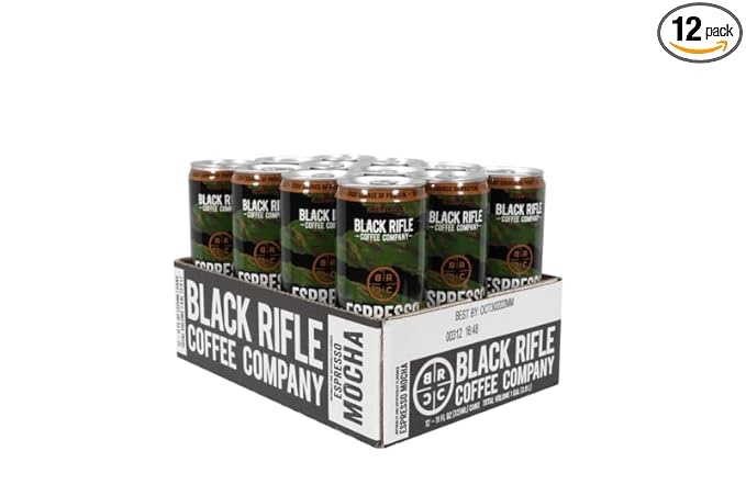 Black Rifle Coffee MOCHA Espresso | 11oz/12pk BB 01/30/2024