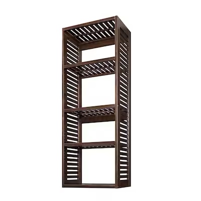 ventilated wood tower 23.75 in x16 in x 76 in