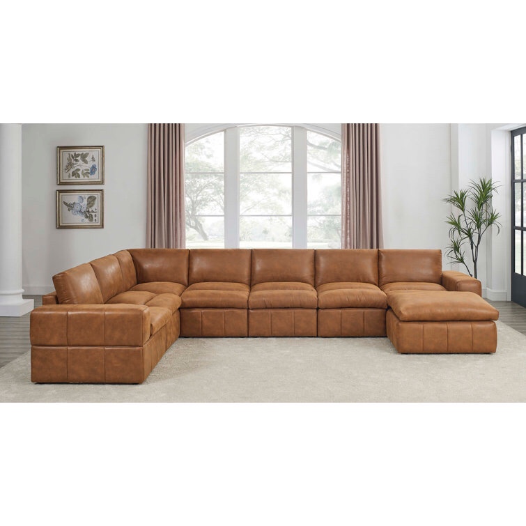 Sorley 8 - Piece Upholstered Sectional(INCOMPLETE SET, 1 armless chair only)