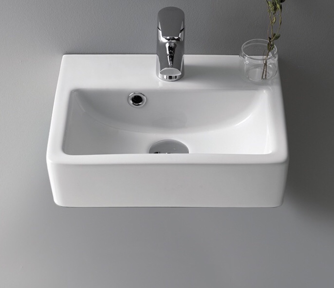 Small Ceramic Sink Vessel(similar to stock photo)
