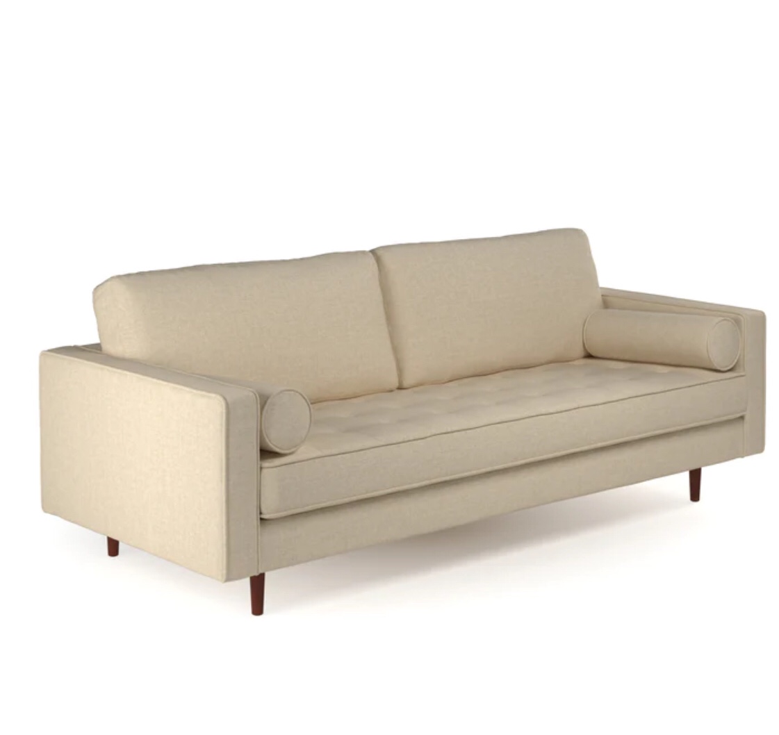 AETH63-Beige Bloomfield Fabric Sofa