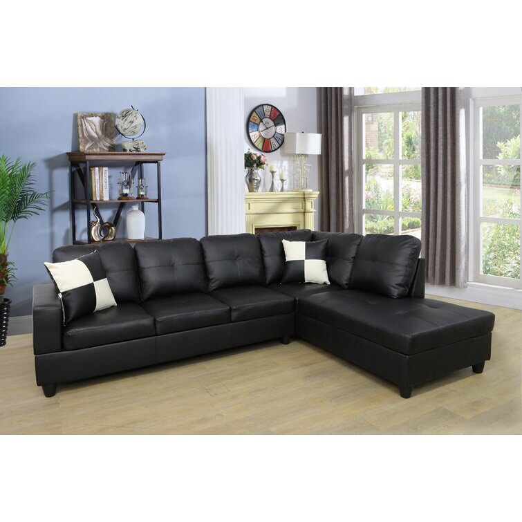 Chaidez Vegan Leather Sectional