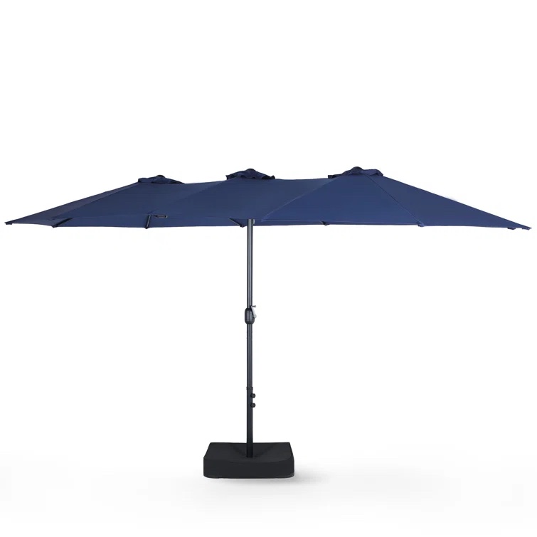 Nyasia 15' x 9' Rectangular Market Umbrella