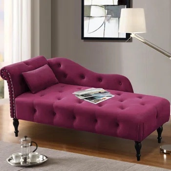 Feo Tufted One Arm Left-Arm Chaise Lounge (similar to stock)(Incomplete)