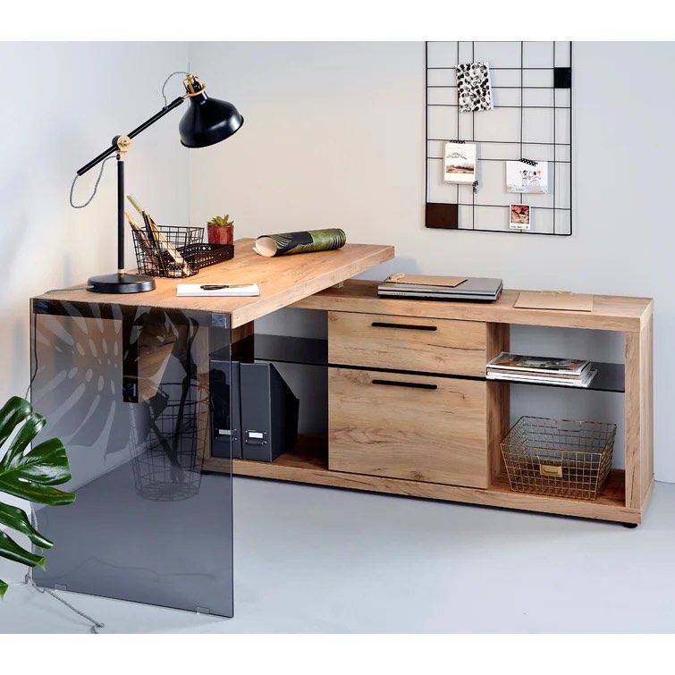55.91'' Desk (Incomplete Box 1/2)