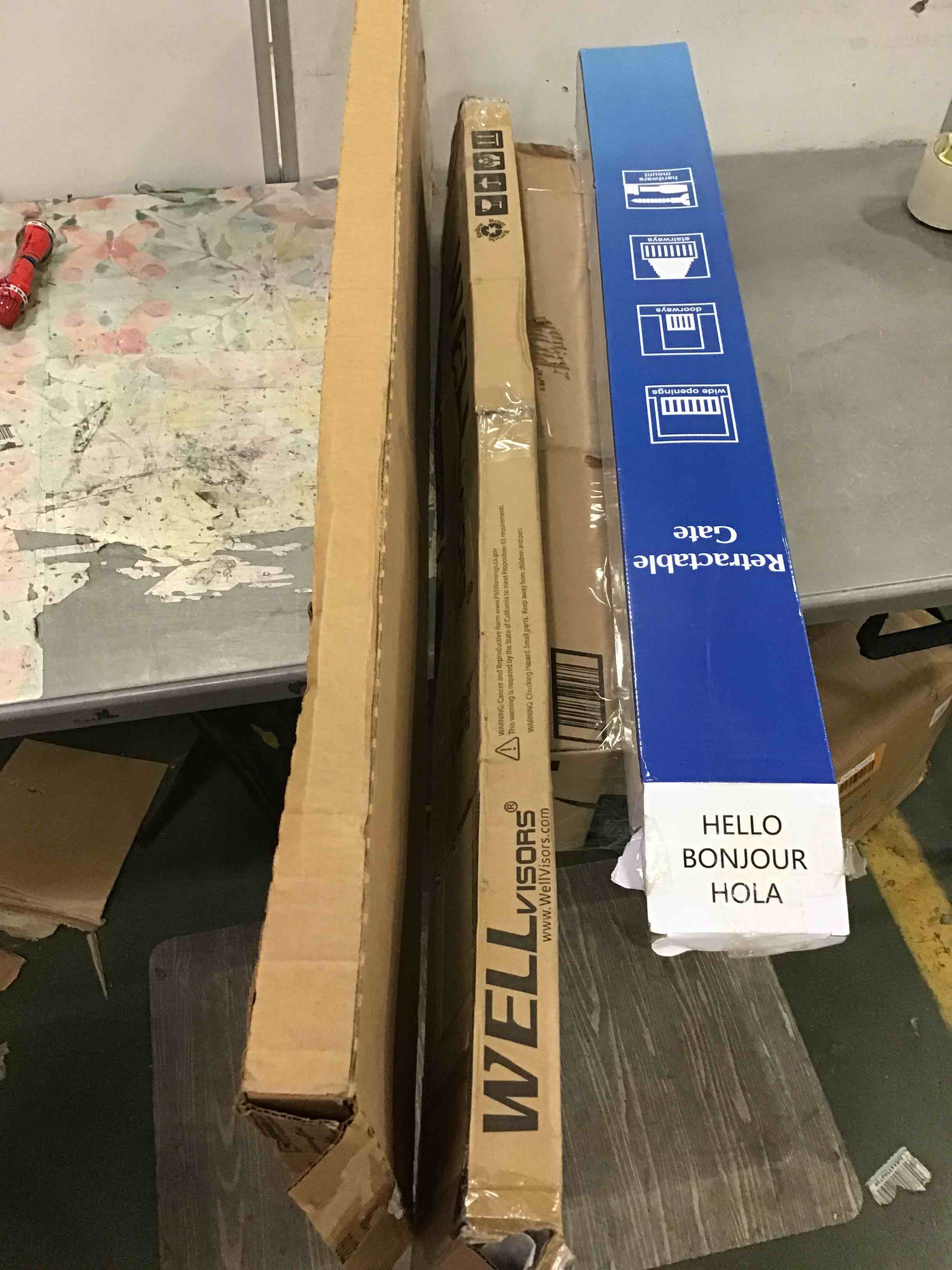 assorted includes curtain and more 