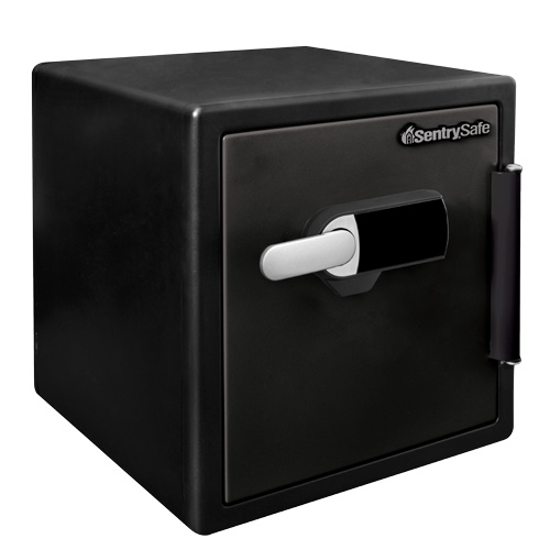 SentrySafe SFW123TTC Fireproof and Waterproof Safe with Touch Screen, 1.23 Cubic Feet (Locked)