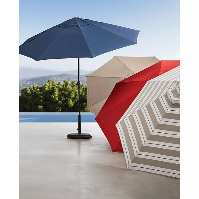 Member's Mark Premium 10' Sunbrella Market Umbrellas.