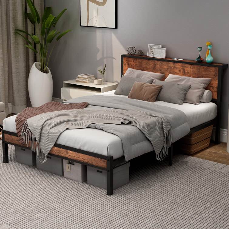 17 Stories Full Size Bed