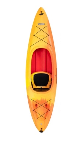 Lifetime Charger 10 ft Sit-Inside Kayak, Sunset Fusion