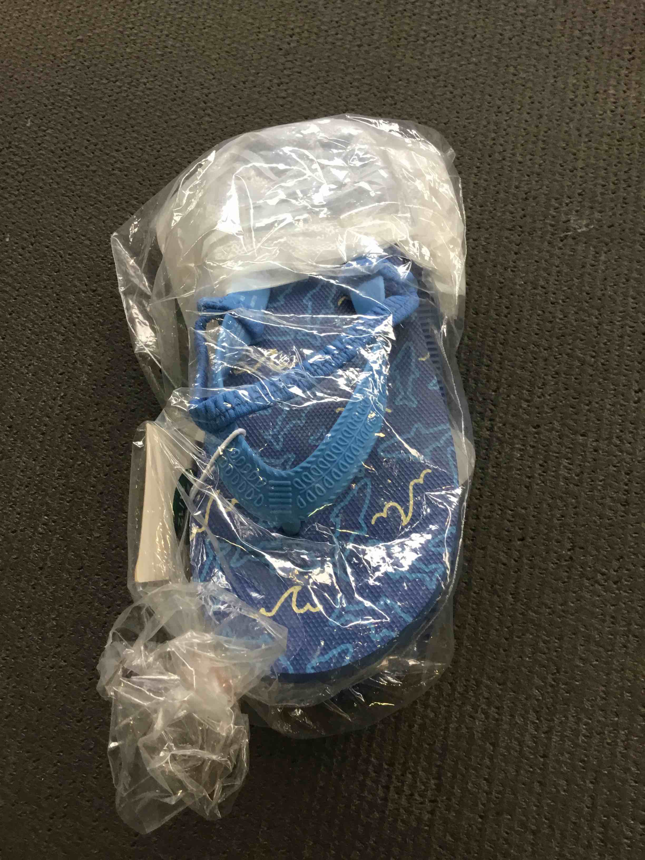 Toddler Adrian Slip-On Flip Flop Sandals - Cat & Jack Blue XL