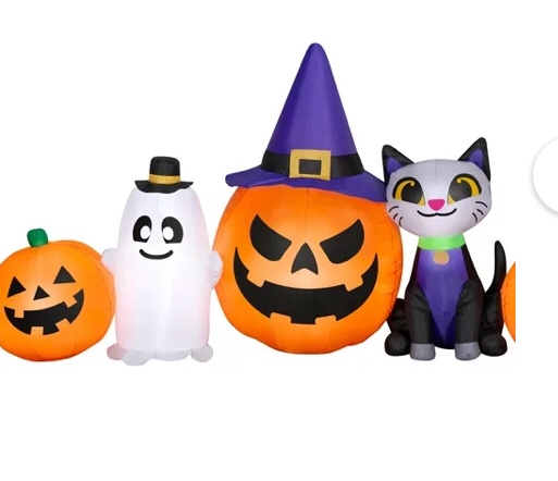 Halloween airblown inflatable Halloween squad