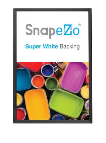 27x40 Black Snapezo® Snap Frame