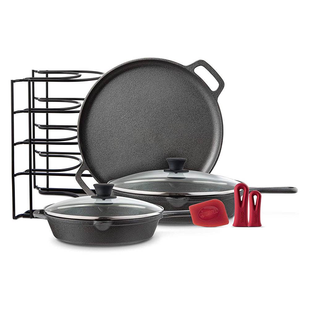 Cusinel cast Iron Bundle Basic set 6 pcs