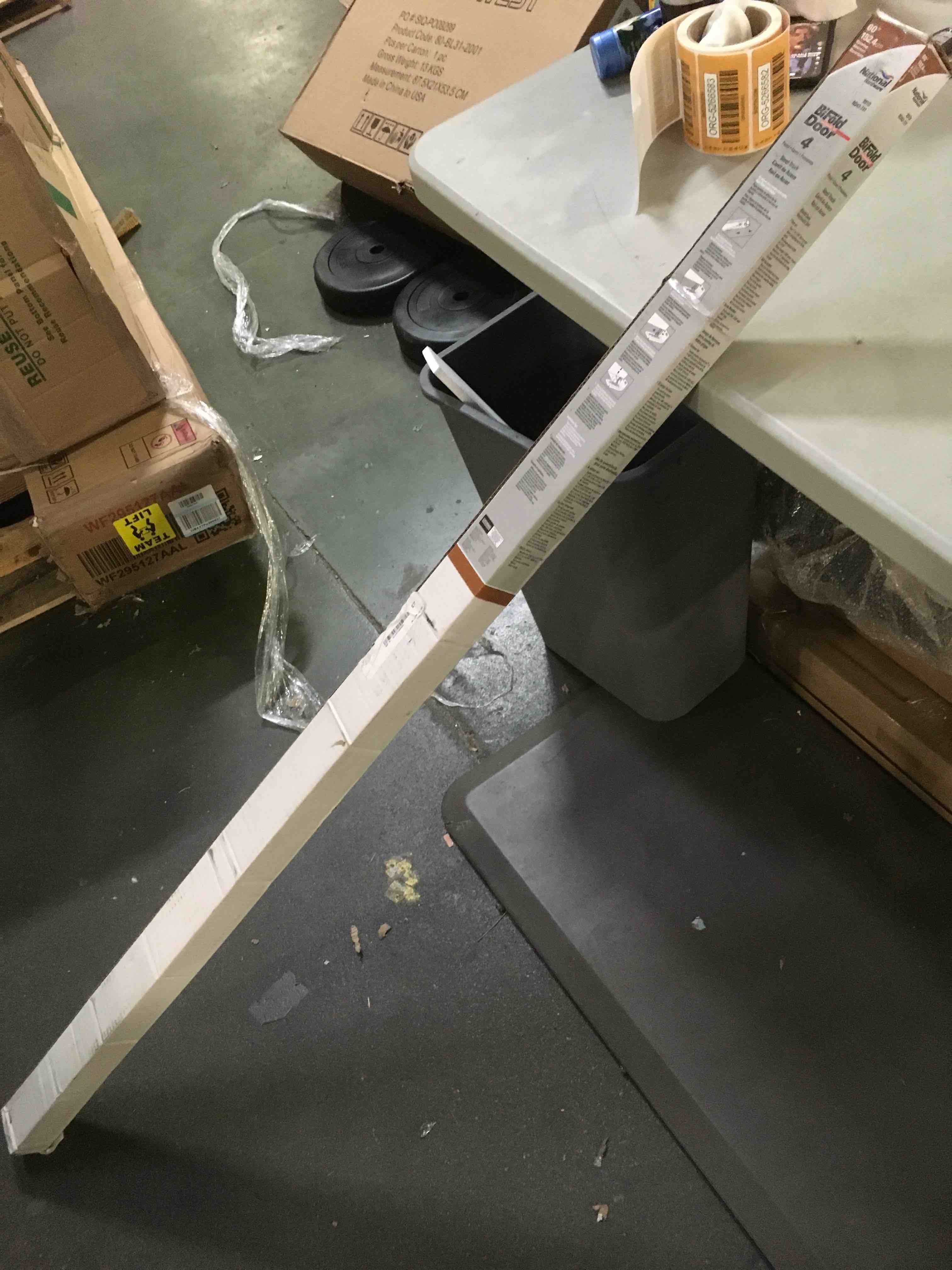 National Hardware N343731 391D Folding Door Hardware Set in White