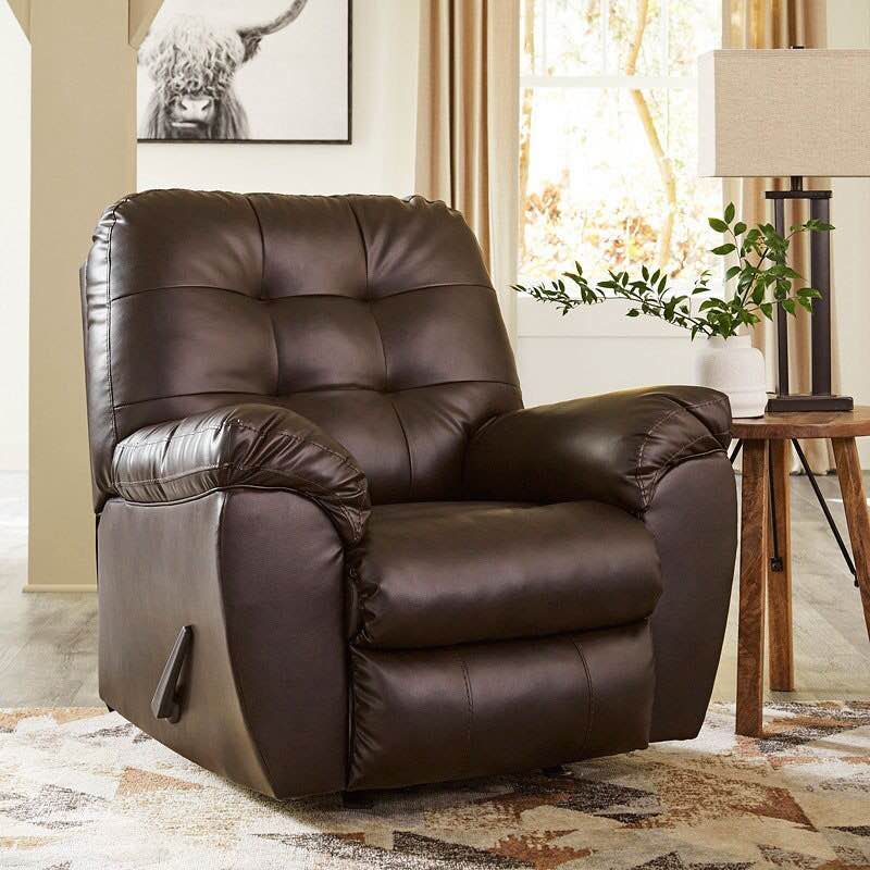Donlen Collection 5970425 Rocker Recliner in Chocolate 