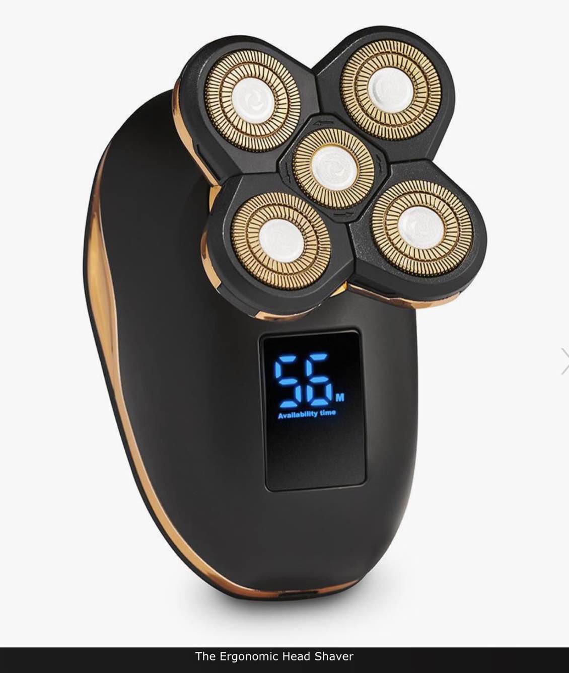 The Award Winning Ergonomic Head Shaver