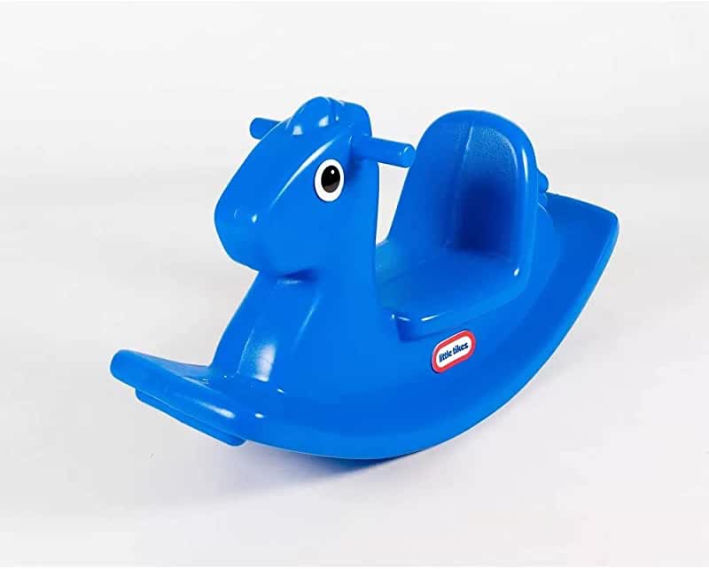 Little Tikes Rocking Horse Blue, 33.00 L x 10.00 W x 17.50 H Inches