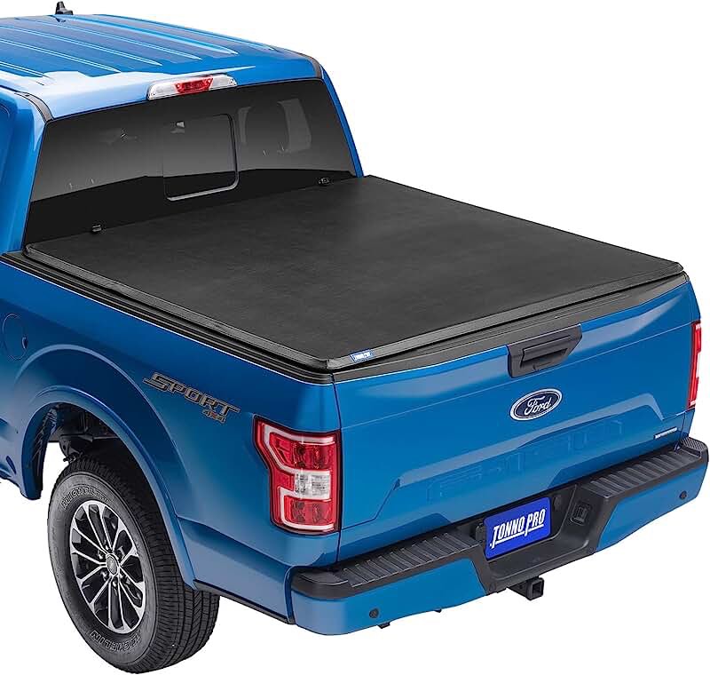 Tonno Pro Tonno Fold, Soft Folding Truck Bed Tonneau Cover | 42-310 | Fits 2001 - 2003 Ford F-150 5' 6" Bed (66")