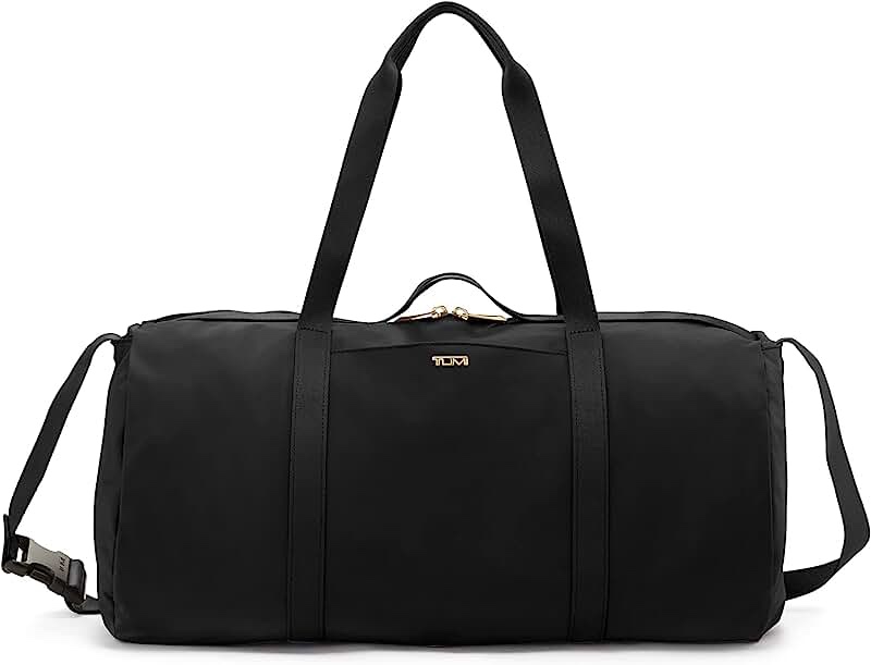 TUMI Voyageur Just in Case Duffel - Black/Gold