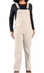WOMEN'S RUGGED FLEX® LOOSE FIT CANVAS BIB OVERALL