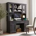 Eiyanna 76" High Computer Desk Bar Cabinet with Hutch