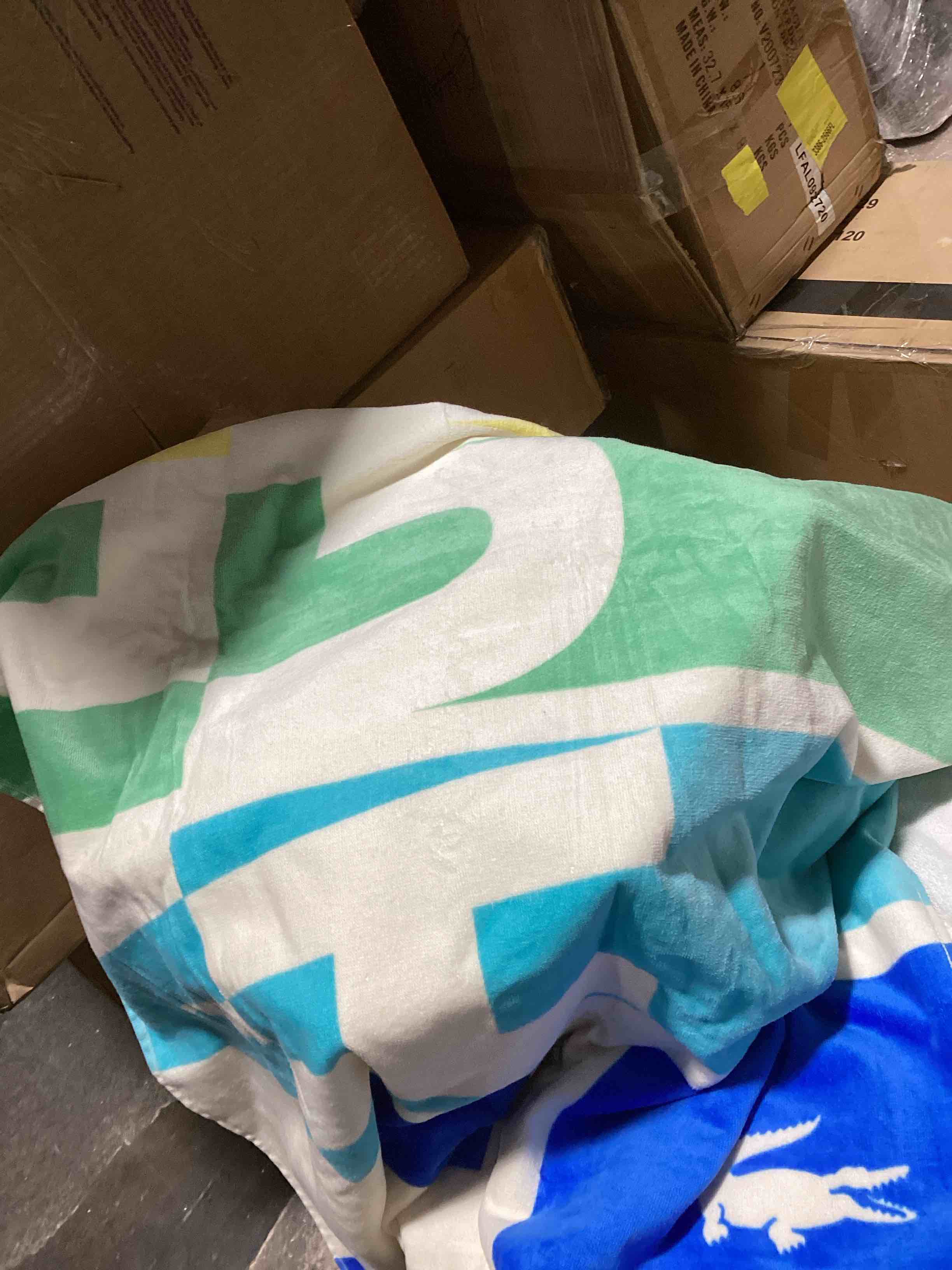 Lacoste Home 100% Cotton Beach Towel