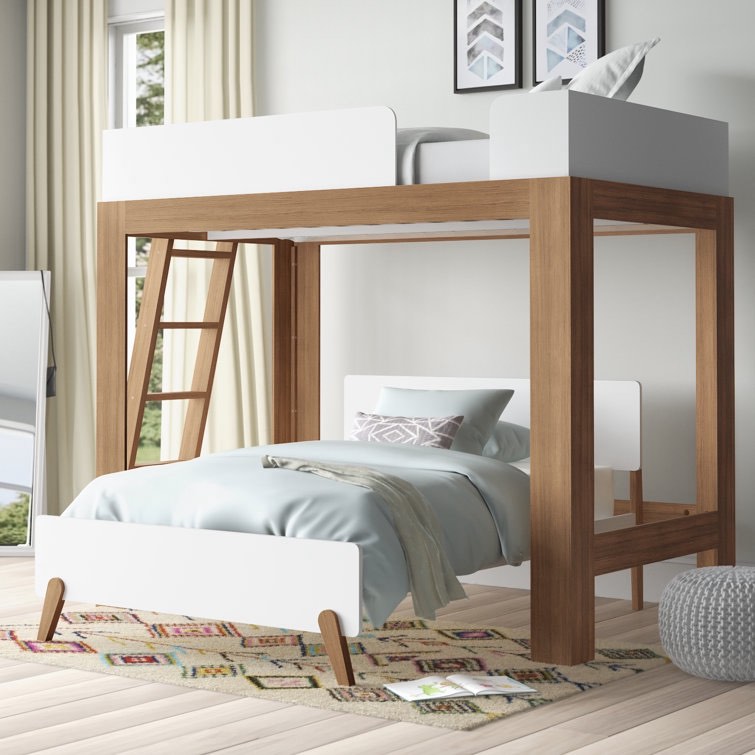 Bullen Solid Wood L-Shaped Bunk Beds by Isabelle & Max? (2 piece )
