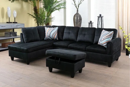 Laurien 3 - Piece Upholstered Sectional INCOMPLETE 