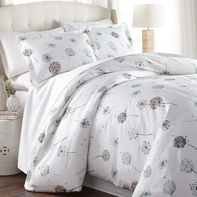 Dandelion Dreams Duvet Cover Set King/ California King 