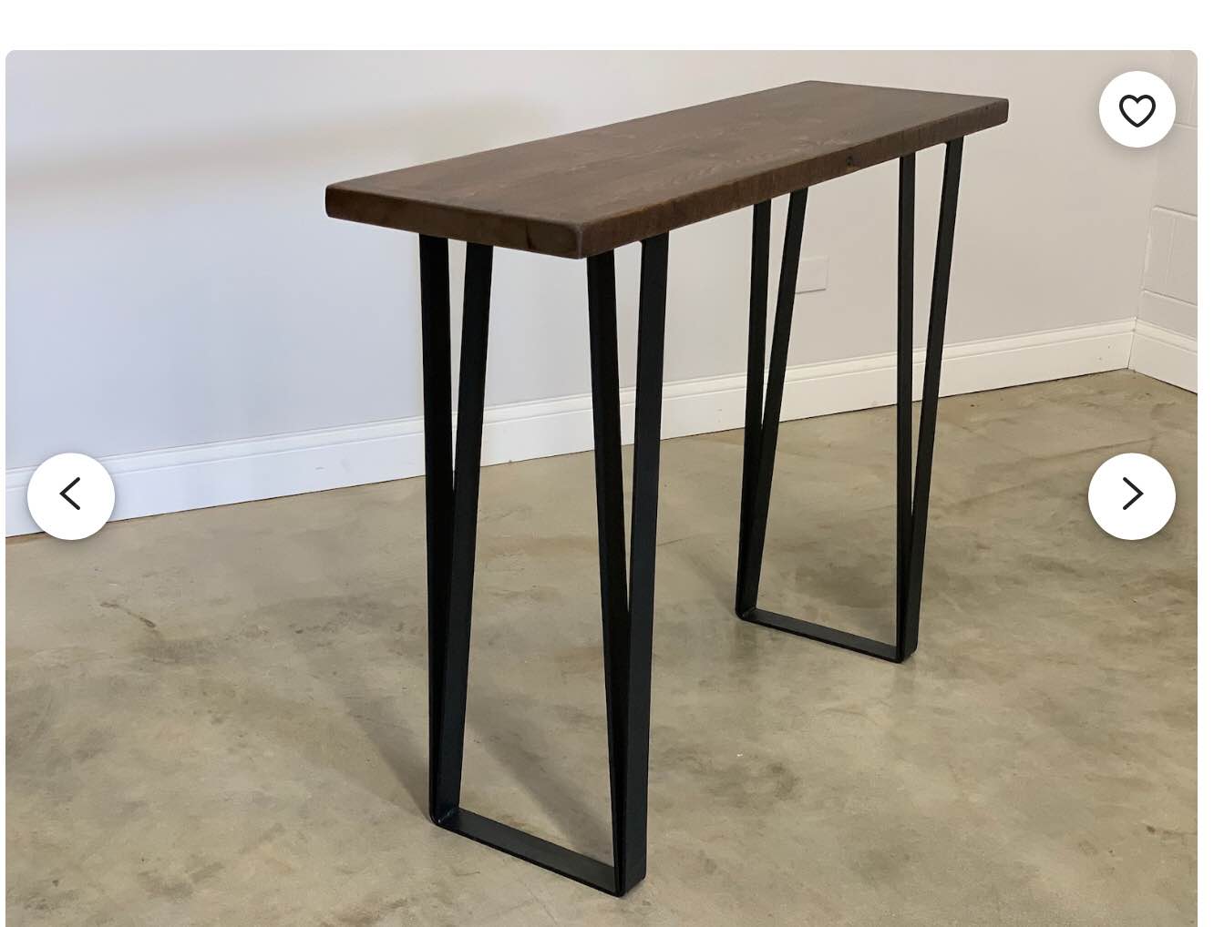 Barn Xo Bar Height Entry Table