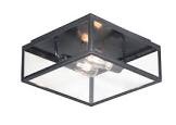 Tangier 2 - Light 13" Caged Flush Mount