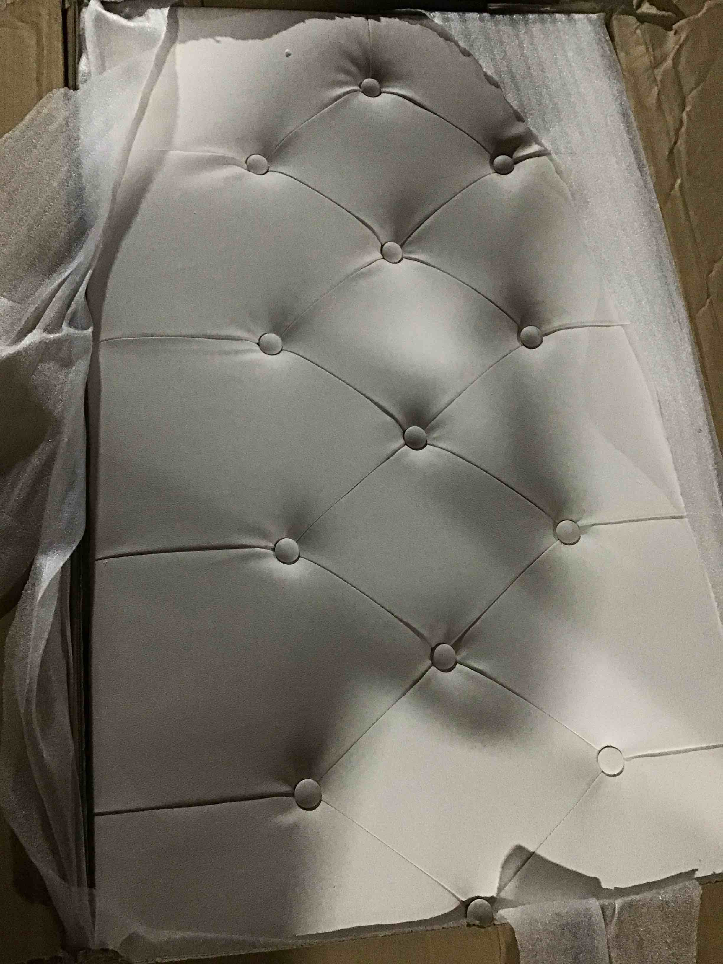 Aireanna Tufted Upholstered Low Profile Panel Bed