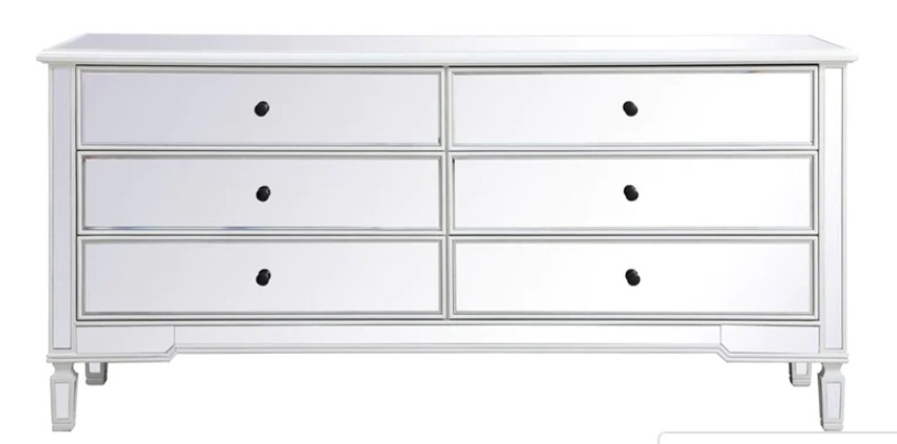 CONTEMPO CHEST in Antique White by Elegant Lighting from the Contempo collection 