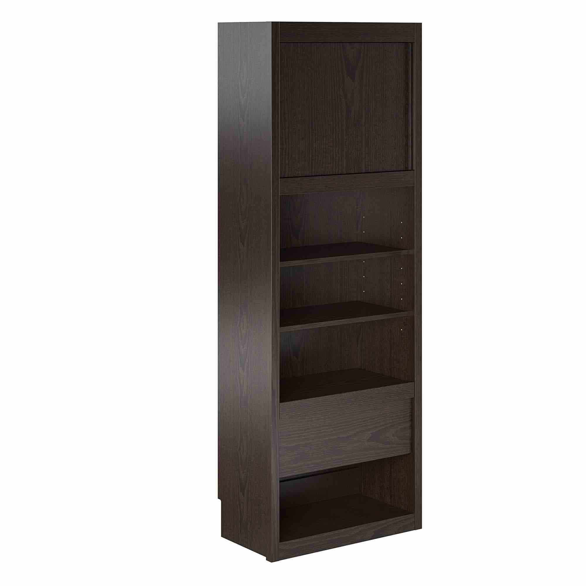 Signature Sleep Signature Sleep Single Side Cabinet for Wall Beds In Walnut (SIMILAR TO STOCK PHOTO) 