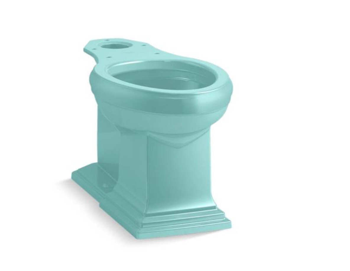 Kohler - 5626-H15 - Memoirs Elongated Toilet Bowl With Concealed Trapway