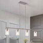 Delmo 4 - Light Kitchen Island Jar Pendant