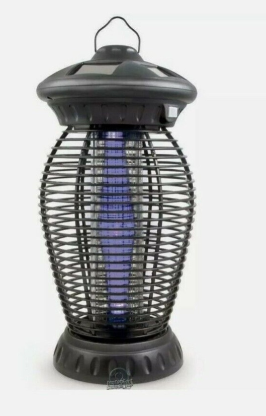 Westinghouse Solar Powered 6 Uv Bulb Led Light Insect Control Bug Killer Zapper