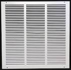 20" x 22" Return Air Grille - Sidewall and Ceiling - HVAC Vent Duct Cover Diffuser - [White] [Outer Dimensions: 21.75w X 23.75"h]