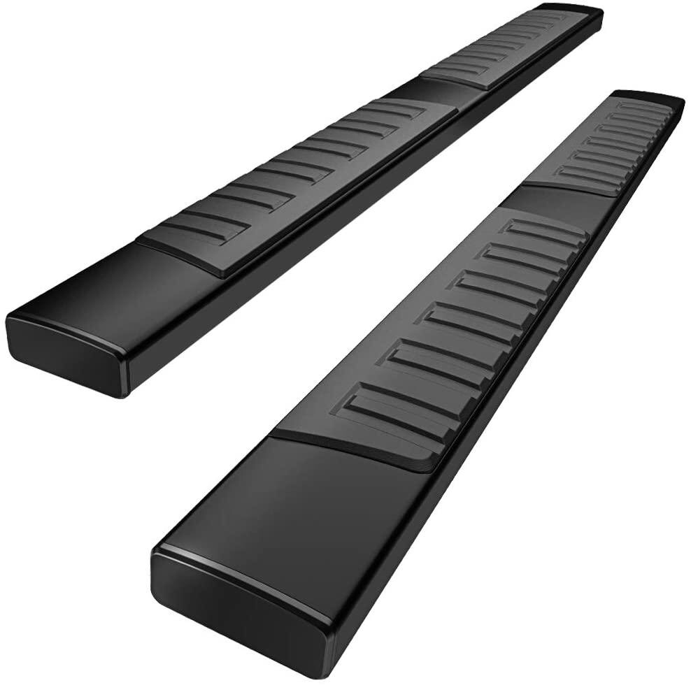 YITAMOTOR® 15-22 Ford F150 SuperCrew Cab/ 17-22 Ford F250-F350 Super Duty Crew Cab Aluminum Running Boards Side Steps
