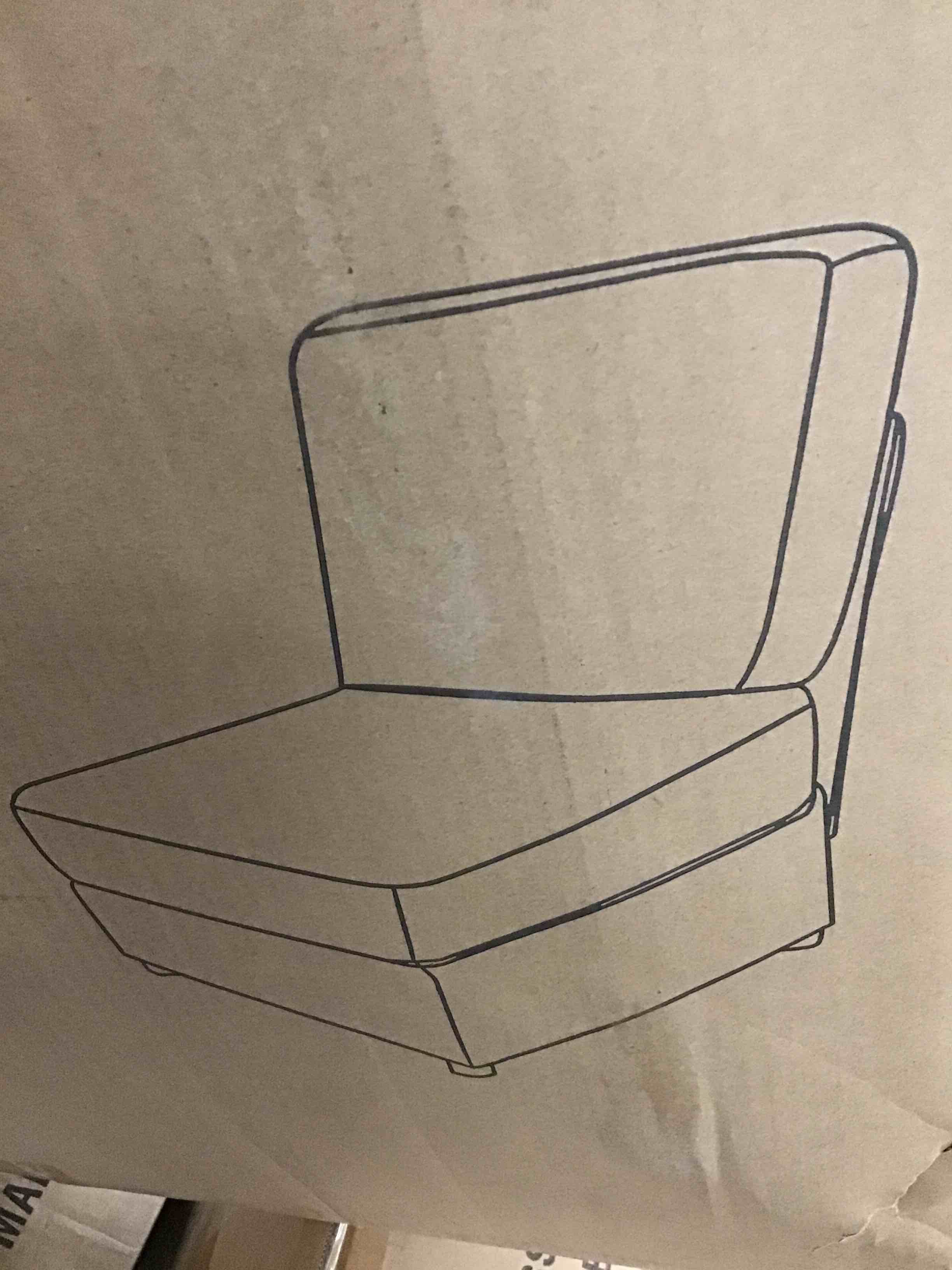 Modular Sofa - Middle Seat Sku : 1006060061A Color Grey 