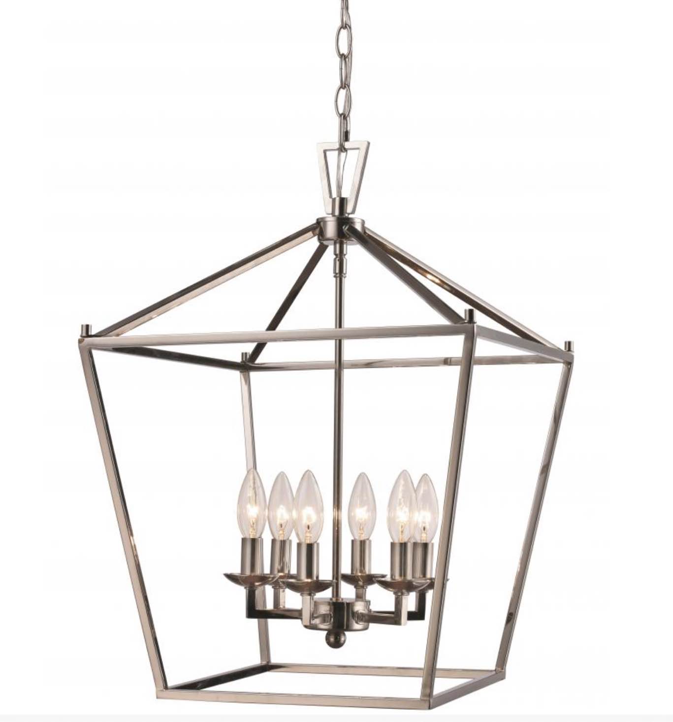 Lacey 16" Pendant Style Cage Chandelier (10266 PC) by Trans Globe