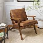 ARM CHAIR - ( ARM DAMAGED )