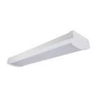 Commercial Electric 48 in. 4000 Lumens Integrated LED White Wraparound Light 4000K Bright White